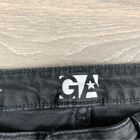 Garage Women’s Jeans High Rise Waist Jegging Stretch Denim Zipper Black Size 5 - Picture 6 of 10